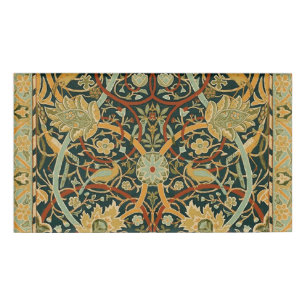 William Morris Wald-Tapetenmuster: Vintage Namenschild