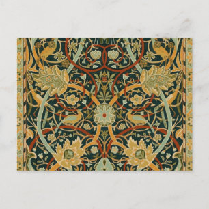 William Morris Wald-Tapetenmuster: Vintage Postkarte