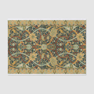 William Morris Wald-Tapetenmuster: Vintage Seidenpapier