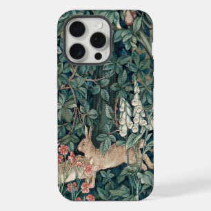 William Morris Waldteppich Hasen iPhone 15 Pro Max Hülle