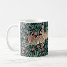 William Morris Waldteppich Hasen