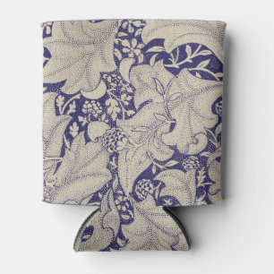 William Morris Wallflower Blue Damask Dosenkühler