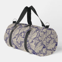 William Morris Wallflower Blue Damask