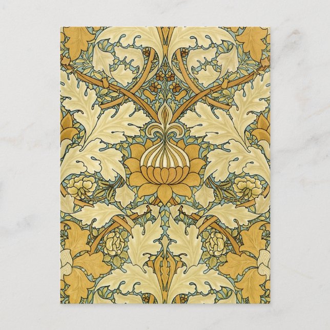 William Morris Wallpaper Print Postkarte (Vorderseite)