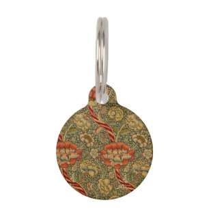 William Morris Wandle English Floral Damask Design Haustiermarke