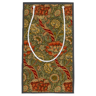 William Morris Wandle English Floral Damask Design Kleine Geschenktüte