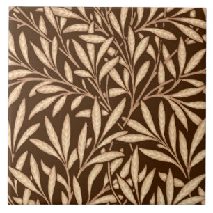 William Morris-Weide-Muster, Brown und Beige Fliese