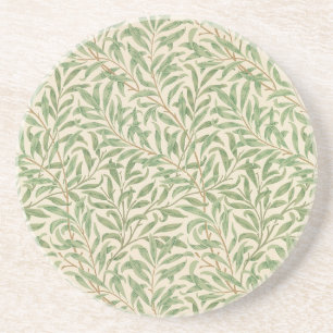 William Morris Weidenzweig Garten Blume Klassiker Getränkeuntersetzer