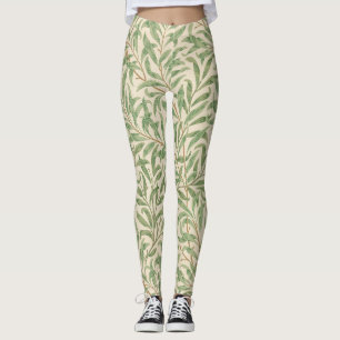 William Morris Weidenzweig Gartenblume Klassiker Leggings