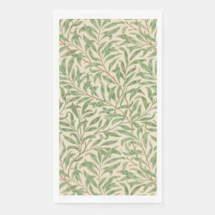 William Morris Weidenzweig Gartenblume Klassiker Serviette