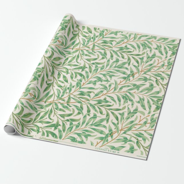 William Morris. Weidenzweig. Geschenkpapier (Ungerollt)