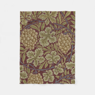 William Morris Weinroute Mendrisiotto Fleecedecke