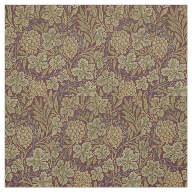 William Morris Weinroute Mendrisiotto Stoff (Muster)