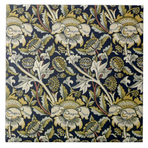 William Morris 'Wey Chintz' Fliese