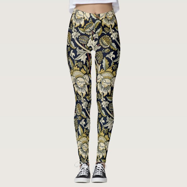 William Morris "Wey Chintz" Leggings (Vorderseite)