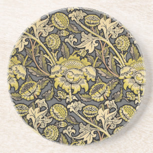 William Morris Wey Floral Arts Crafts Tapete Getränkeuntersetzer