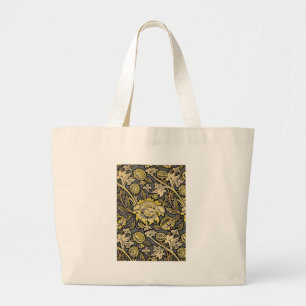 William Morris Wey Floral Arts Crafts Tapete Jumbo Stoffbeutel