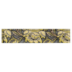 William Morris Wey Floral Arts Crafts Tapete Namensplakette
