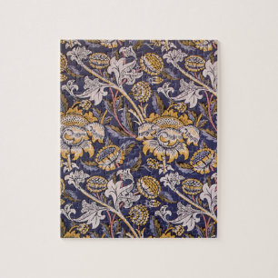 William Morris Wey Floral Arts Crafts Tapete Puzzle
