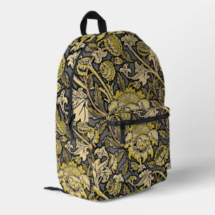 William Morris Wey Floral Wallpaper Bedruckter Rucksack