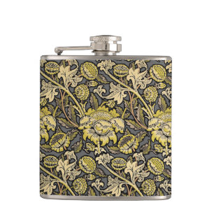 William Morris Wey Floral Wallpaper Flachmann