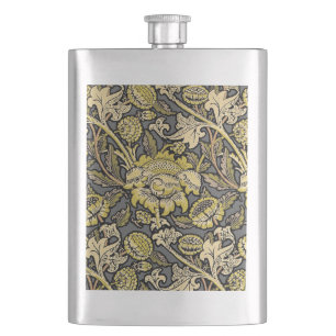 William Morris Wey Floral Wallpaper Flachmann
