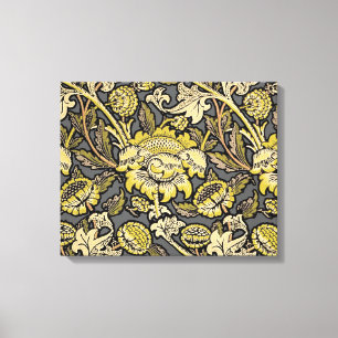 William Morris Wey Floral Wallpaper Leinwanddruck