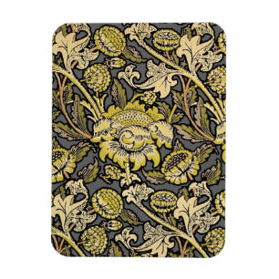 William Morris Wey Floral Wallpaper Magnet
