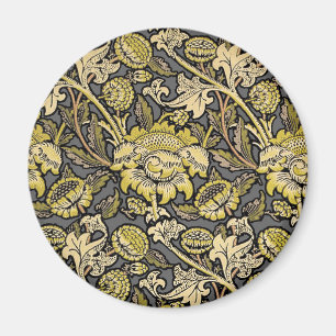 William Morris Wey Floral Wallpaper Magnet