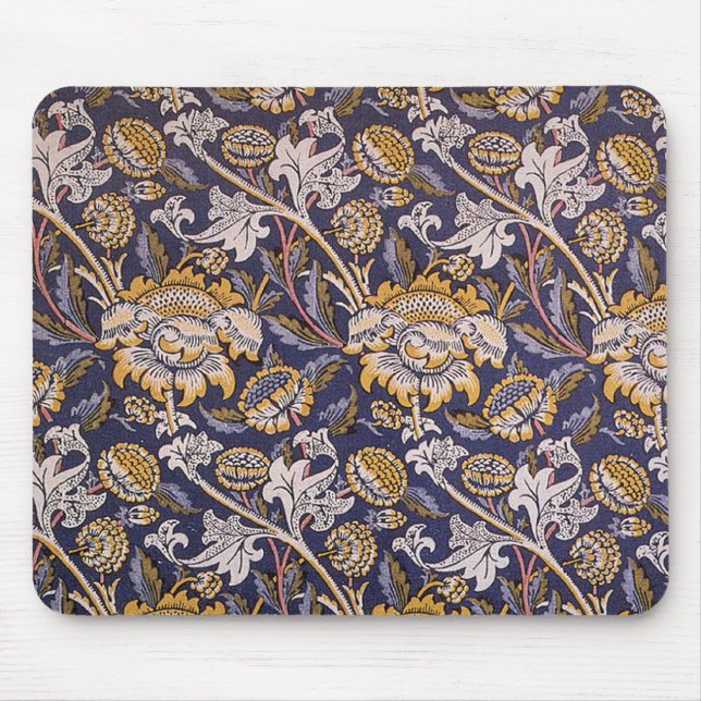 William Morris Wey Floral Wallpaper Mousepad (Vorne)