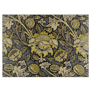 William Morris Wey Floral Wallpaper Schneidebrett
