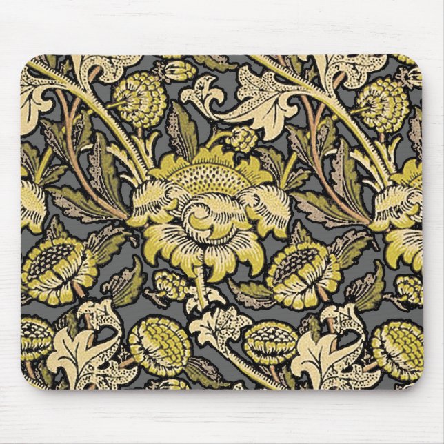 William Morris Wey Wallpaper Floral Mousepad (Vorne)