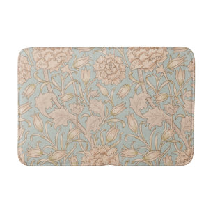 William Morris Wild Tulip Blume Floral Design Badematte