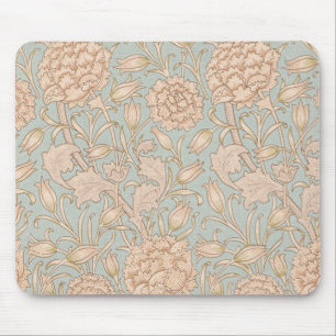 William Morris Wild Tulip Blume Floral Design Mousepad