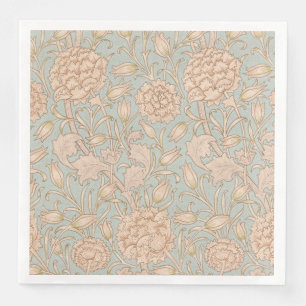 William Morris Wild Tulip Blume Floral Design Serviette