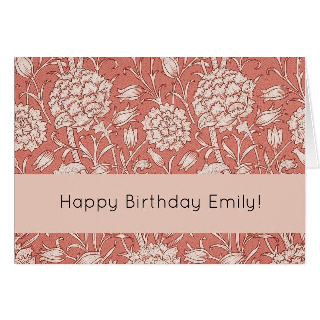 William Morris Wild Tulip Classic Viktorianisch De (Vorderseite (Horizontal))