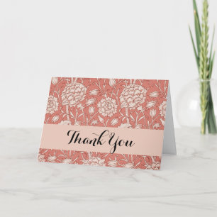 William Morris Wild Tulip Classic Viktorianisch De Dankeskarte