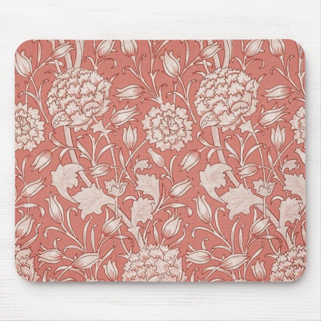 William Morris Wild Tulip Classic Viktorianisch De Mousepad (Vorne)