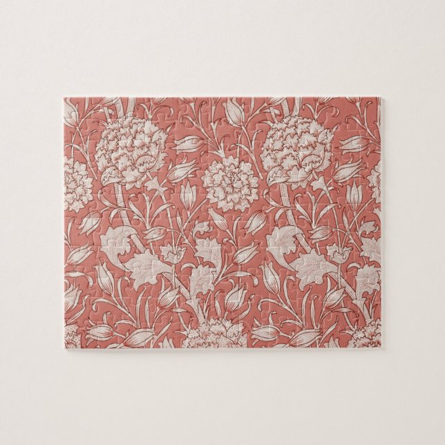 William Morris Wild Tulip Classic Viktorianisch De Puzzle (Horizontal)