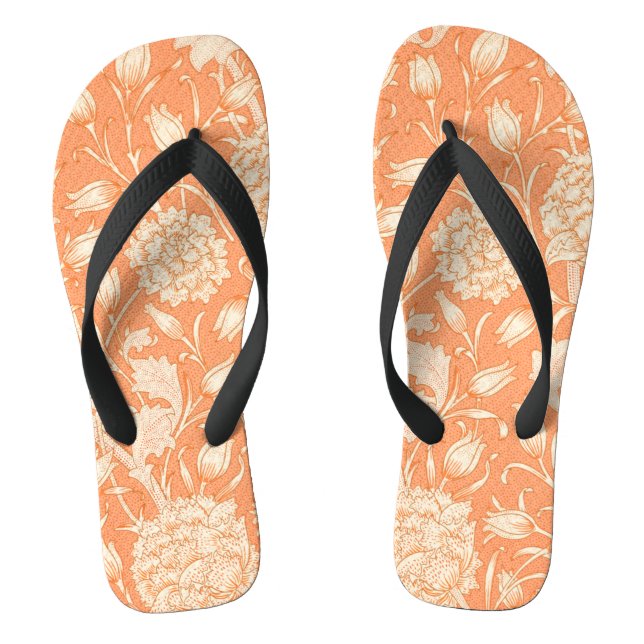 William Morris Wild Tulip Flip Flops (Fußbett)