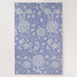 William Morris - Wilde Tulips Lila Blumenmuster Puzzle
