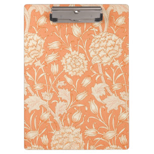 William Morris Wilde Tulpe berühmtes Muster Klemmbrett