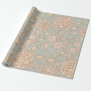 William Morris Wilde Tulpe Blumen Design Geschenkpapier
