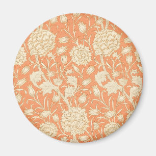 William Morris Wilde Tulpe Orange Florale Kunst Magnet