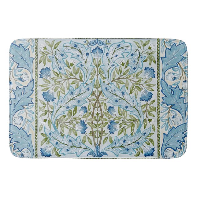 William Morris & Wilhelmina Style Prints Badematte (Vorderseite)
