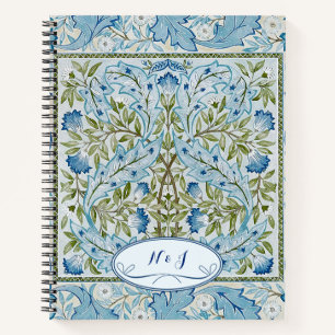 William Morris & Wilhelmina Style Prints Notizbuch