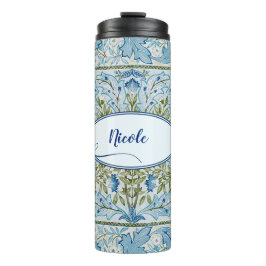 William Morris & Wilhelmina Style Prints Thermosbecher