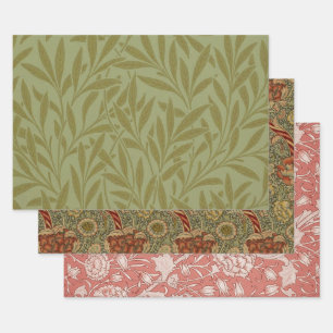 William Morris Willow Antiquitätenmuseum Monte San Geschenkpapier Set