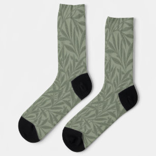 William Morris Willow Art Garden Blume Socken