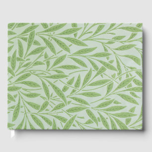 William Morris Willow Blume Classic Green Gästebuch